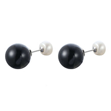 Load image into Gallery viewer, Almighty Glory Noir Pearl Earrings - Orchira Pearl Jewellery