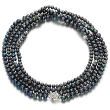 Load image into Gallery viewer, Amazing Grace Silver Pearl Necklace - Orchira Pearl Jewellery
