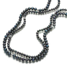 Load image into Gallery viewer, Amazing Grace Silver Pearl Necklace - Orchira Pearl Jewellery