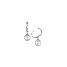 Load image into Gallery viewer, Aristocrat Blanc Pearl Earrings - Orchira Pearl Jewellery