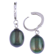 Load image into Gallery viewer, Aristocrat Noir Pearl Earrings - Orchira Pearl Jewellery