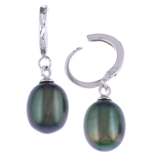 Aristocrat Noir Pearl Earrings - Orchira Pearl Jewellery