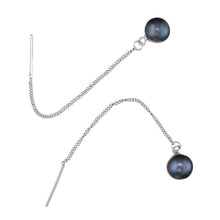 Load image into Gallery viewer, Carmen Black Pearl Earrings - Orchira Pearl Jewellery