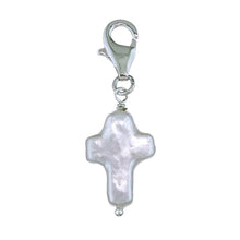 Load image into Gallery viewer, Charm Amuse Cross Shaped Pearl Charm - Orchira Pearl Jewellery