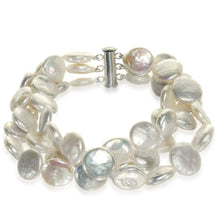 Load image into Gallery viewer, Coin Decadence Pearl Bracelet - Orchira Pearl Jewellery
