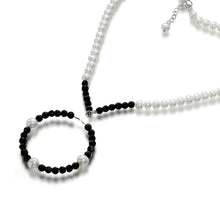 Load image into Gallery viewer, Contrast Definition Pearl Necklace - Orchira Pearl Jewellery