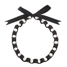 Load image into Gallery viewer, Contrast Goddess Pearl Necklace - Orchira Pearl Jewellery