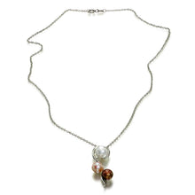 Load image into Gallery viewer, Drifting Bubbles Pearl Pendant Necklace - Orchira Pearl Jewellery