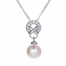 Load image into Gallery viewer, Eternal Kiss Pearl Pendant Necklace - Orchira Pearl Jewellery