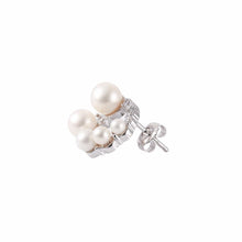 Load image into Gallery viewer, Fleur De Bonheur Pearl Earrings - Orchira Pearl Jewellery