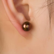 Load image into Gallery viewer, Glowing Glory Pearl Stud Earrings - Orchira Pearl Jewellery