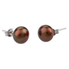 Load image into Gallery viewer, Glowing Glory Pearl Stud Earrings - Orchira Pearl Jewellery