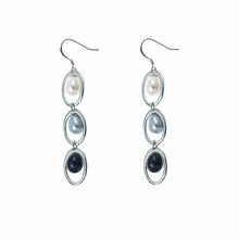Load image into Gallery viewer, Illusion Trilogy Pearl Earrings - Orchira Pearl Jewellery