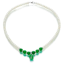 Load image into Gallery viewer, Jade Obsession Pearl Necklace - Orchira Pearl Jewellery