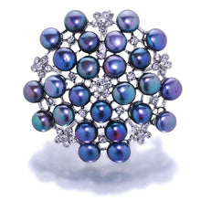 Load image into Gallery viewer, L'Appèl De Lumière Black Pearl Brooch And Pendant - Orchira Pearl Jewellery