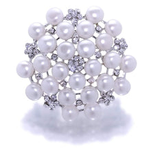 Load image into Gallery viewer, L'Appèl De Lumière White Pearl Brooch And Pendant - Orchira Pearl Jewellery