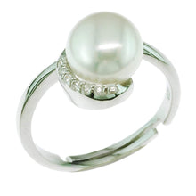 Load image into Gallery viewer, La Belle Rencontre à Corsica White Pearl Ring - Orchira Pearl Jewellery
