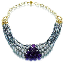 Load image into Gallery viewer, Lady Kensington Pearl And Amethyst Necklace - Orchira Pearl Jewellery