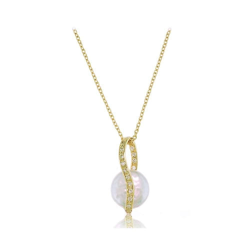 Locked Desire Pearl Pendant Necklace - Orchira Pearl Jewellery