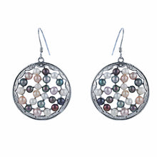 Load image into Gallery viewer, Neon Fantasy Pearl Earrings - Orchira Pearl Jewellery