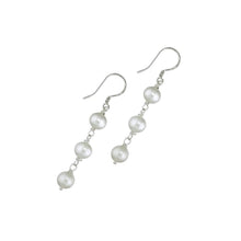 Load image into Gallery viewer, Oxford Beauty Blanc Pearl Earrings - Orchira Pearl Jewellery
