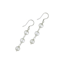 Load image into Gallery viewer, Oxford Beauty Blanc Pearl Earrings - Orchira Pearl Jewellery