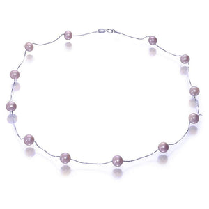 Oxford Beauty Pink Pearl Necklace - Orchira Pearl Jewellery