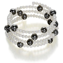 Load image into Gallery viewer, Sunshine of Santorini Pearl Bangle