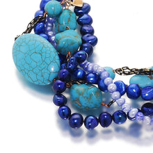 Load image into Gallery viewer, Promenade à Strasbourg Pearl And Gemstone Bracelet - Orchira Pearl Jewellery