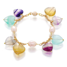 Load image into Gallery viewer, St. Tropez Romance Pearl And Gemstone Bracelet - Orchira Pearl Jewellery
