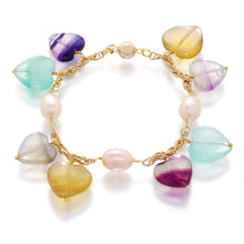 Load image into Gallery viewer, St. Tropez Romance Pearl And Gemstone Bracelet - Orchira Pearl Jewellery