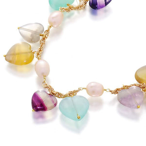 St. Tropez Romance Pearl And Gemstone Bracelet - Orchira Pearl Jewellery