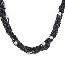 Load image into Gallery viewer, Trinidad's Midnight Pearl Necklace - Orchira Pearl Jewellery
