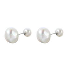 Load image into Gallery viewer, Almighty Glory White Pearl Earrings - Orchira Pearl Jewellery
