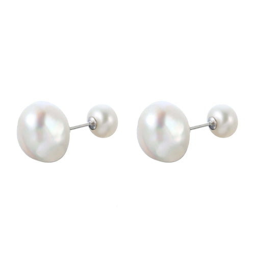 Almighty Glory White Pearl Earrings - Orchira Pearl Jewellery