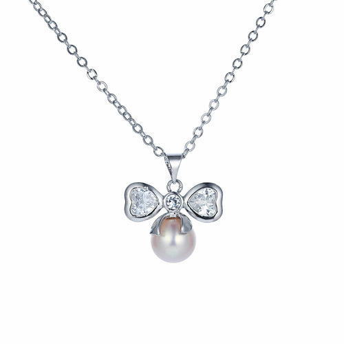 Angel's Bow Pearl Necklace - Orchira Pearl Jewellery