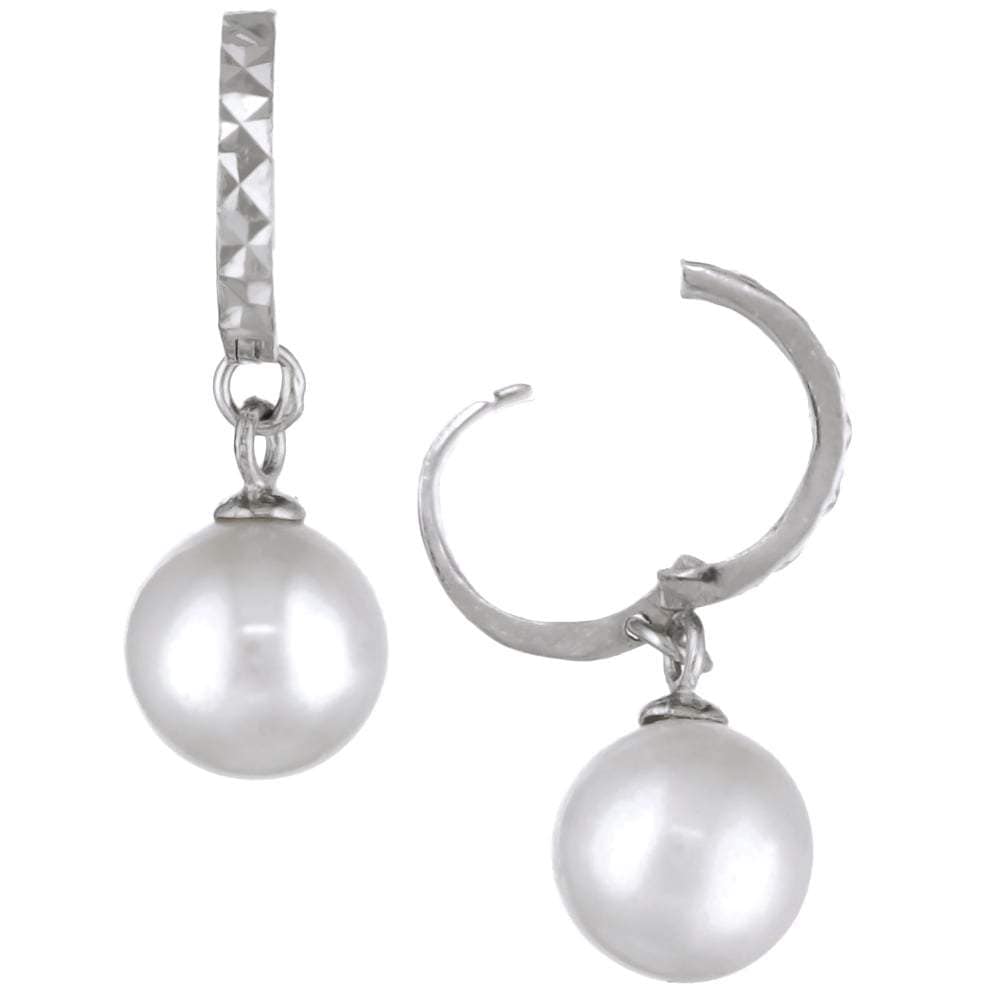 Aristocrat Blanc Pearl Earrings - Orchira Pearl Jewellery