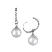 Load image into Gallery viewer, Aristocrat Blanc Pearl Earrings - Orchira Pearl Jewellery
