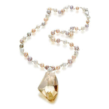 Load image into Gallery viewer, Bouncing Brilliance Pearl Necklace - Orchira Pearl Jewellery
