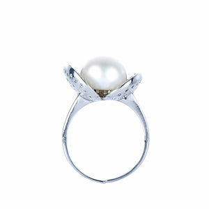 Butterfly's Heart Pearl Ring - Orchira Pearl Jewellery