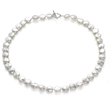 Load image into Gallery viewer, Button Frost Pearl Necklace - Orchira Pearl Jewellery
