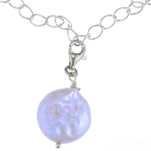Charm Amuse Coin Pearl Charm - Orchira Pearl Jewellery