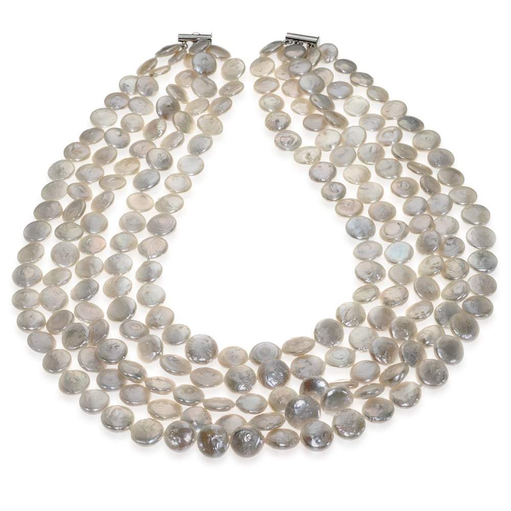 Coin Decadence Pearl Necklace - Orchira Pearl Jewellery