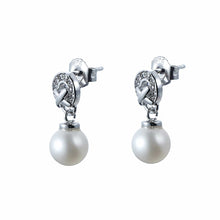 Load image into Gallery viewer, Eternal Kiss Pearl Earrings - Orchira Pearl Jewellery
