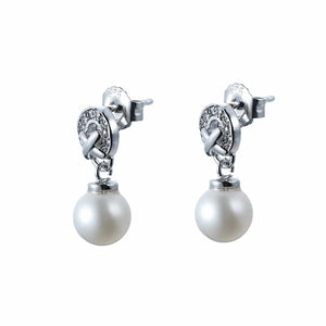 Eternal Kiss Pearl Earrings - Orchira Pearl Jewellery