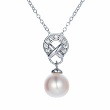 Load image into Gallery viewer, Eternal Kiss Pearl Pendant Necklace - Orchira Pearl Jewellery
