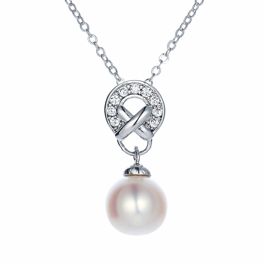 Eternal Kiss Pearl Pendant Necklace - Orchira Pearl Jewellery