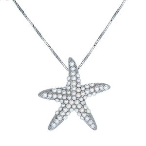 Etoile De La Mer Pearl Pendant Necklace - Orchira Pearl Jewellery
