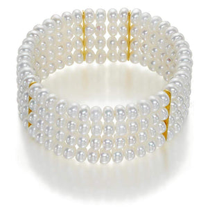 Evening at Windsor Pearl Bangle - Orchira Pearl Jewellery