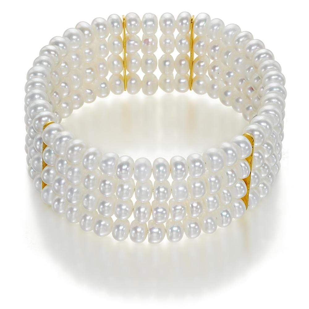 Evening at Windsor Pearl Bangle - Orchira Pearl Jewellery